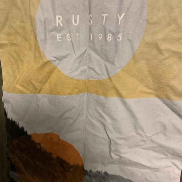 3/$30⭐️ RUSTY Men’s T Shirt - Picture 2 of 3